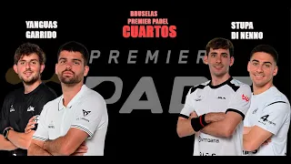 P2 CUARTOS - STUPA DI NENNO vs YANGUAS GARRIDO | Premier Padel Bruselas.