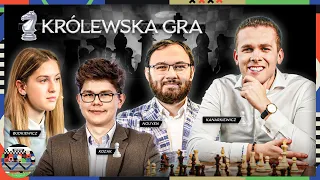 KRÓLEWSKA GRA #14: MIĘDZYNARODOWY DZIEŃ SZACHÓW - KANARKIEWICZ, INFOSZACH, NGUYEN, KOZAK, BUDKIEWICZ