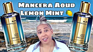 Mancera Aoud Lemon Mint REVIEW | Spring and Summer BANGER | Glam Finds | Fragrance Reviews |
