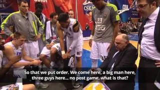 Luka Doncic reacts to Pablo Laso’s time-out with three consecutive three-pointers