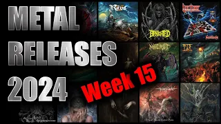 New Metal releases 2024 Week 15 (April 8th - 14th)