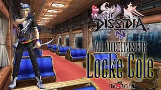 Dissidia NT: All Locke Cole voicelines