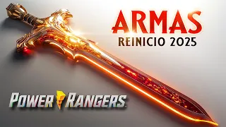 Power Rangers Reinicio 2025 y las nuevas Armas