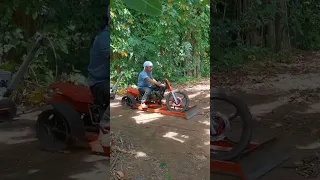 Modified motorcycle grader diy #shorts #youtubeshorts #shortvideo