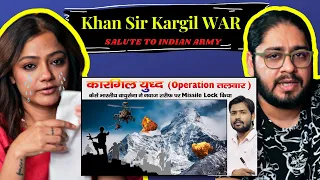 Kargil War | Operation Vijay | Fact Of Kargil Docomentary | Khan Sir | Reaction | Neeti and Raman