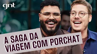 Paulo Vieira conta perrengue para acompanhar Porchat em viagem | Que História é essa, Porchat?