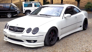 2001 Mercedes Benz CL500 **Custom Wide Body** (Estonia Import) Japan Auction Purchase Review