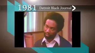 1981 Detroit Black Journal Clip: Artist Walter Morgan