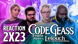 Code Geass - Episode 2x23 - Schneizel's Guise - The Normies Group Reaction