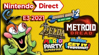 Nintendo E3 2021 Direct Reaction! Nintendo WON E3 2021!!!