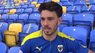 Will's reaction to staying in League One