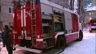 В Великом Новгороде произошли 2 серьезных пожара, погиб ребенок