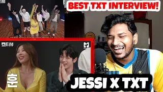 TXT x JESSI Interview | Showterview with Jessi REACTION