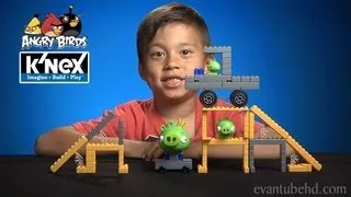 ANGRY BIRDS K'NEX - 6 Building Sets including Mission May'Ham & Hammin' Around