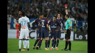 Neymar fight and Get red card. FULL HD 🔥 PSG VS Marseille 0-1