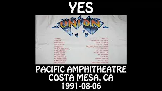 Yes - 1991-08-06 - Costa Mesa, CA @ Pacific Amphitheatre [Audio]