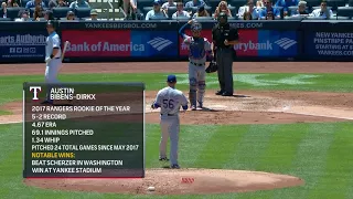 UP Baseball Alumni Austin Bibens Dirkx Named Texas Rangers 2017 Rookie of the Year