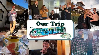 Our Trip to Crestline! | Weekend In The Cabin! | Colleen & Victor