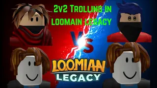 Killing Our Own Teammate in Loomian Legacy 2v2!(ROBLOX TROLLING)