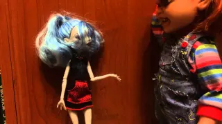 Чаки. Chucky stop motion. "Chucky is back.