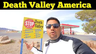 Death Valley California || USA मौत की  घाटी || Indian in America