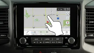 2023 Nissan Frontier - Map Screen Overview (if so equipped)