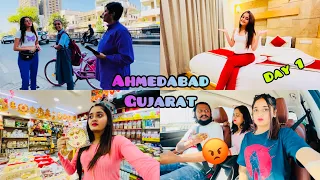 🥰First day in Ahmedabad & Sale me ki shopping 😱 Papa huye Gussa Bindass Kavya Family holiday Trip