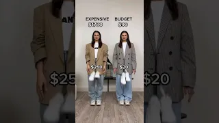 😱 Expensive vs Budget Fashion Outfits Battle | $1700 vs $90 #shorts