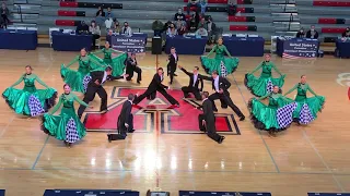 Extreme Ballroom Youth Blue II - "Queen" Ballroom Formation Medley DanceSport Nationals 2021