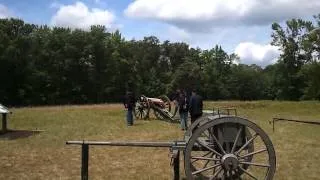 Live firing demonstration at Fairview July 14, 2012