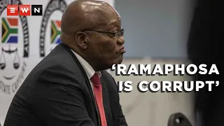 Zuma says Ramaphosa is corrupt and has committed treason