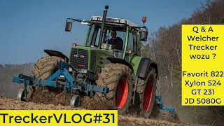 TreckerVlog#31 | Q&A warum diese Schlepper? Fendt Xylon Favorit JohnDeere | Trailer zum SonntagsVlog