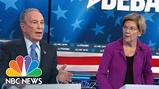 Elizabeth Warren Targets Mike Bloomberg For His Company's Non-Disclosure Agreements | NBC News