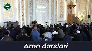 AZON DARSLARI | 3-dars|  | Shayx Alijon qori