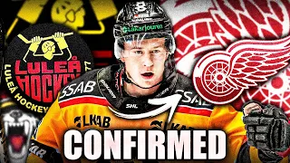 RED WINGS SIGNING CONFIRMED: TOP SWEDISH FREE AGENT PONTUS ANDREASSON (Detroit Prospect News 2022)