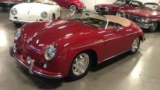 1957 356 Speedster Replica Start up and Running