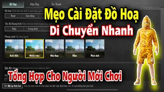 NEW - Mẹo & Thủ Thuật Di Chuyển Nhanh , Mượt - Cài Đặt Đồ Hoạ Nhìn Địch Ở Xa | PUBG Mobile