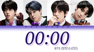 BTS (방탄소년단) 00:00 (Zero o'clock) Lyrics [Color Coded Lyrics/Han/Rom/Eng]