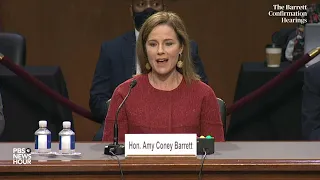 WATCH: Highlights from Amy Coney Barrett's Supreme Court confirmation hearing - Day 2