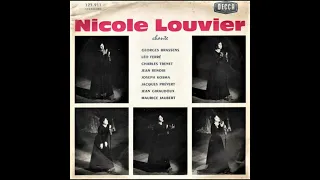 Nicole Louvier " chante " - 25 cms Decca (1959)