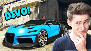 Koupil jsem BUGATTI DIVO! l GTA V