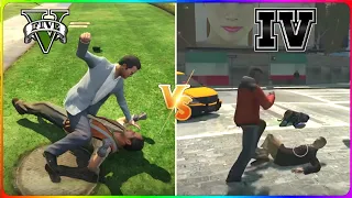 GTA 4 vs GTA 5: NPC Evolution - A Detailed Comparison