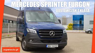 Mercedes Sprinter Furgon 314 CDI - dostawczak z klasą