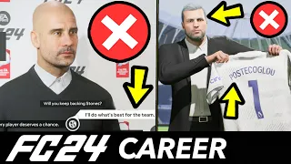 15 Things You SHOULD NOT Do In FC 24 Career Mode ❌ (FIFA 24)