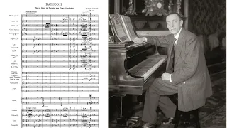 Sergei Rachmaninoff plays his Rhapsody on a Theme of Paganini (Score)