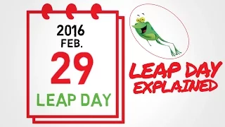 WHY IS THERE A LEAP DAY EXPLAINED (ANIMATED)