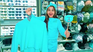 تحدي 3 دقائق مع شفا تشتري بلون واحد😱 شفا ندمت BUYING Everything in ONE COLOR in 3 minute