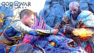 God Of War Ragnarok Brutal Executions/Finishers + Odins Death scene