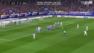 الدوري الإسباني : أتلتيكو مدريد 0 - ريال مدريد 3 ( هاتريك رونالدو HD ) عصام الشوالي 19 - 11 - 2016