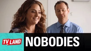 Annie Mumolo Tells Larry Melissa McCarthy Hates Him | Nobodies | Season 1